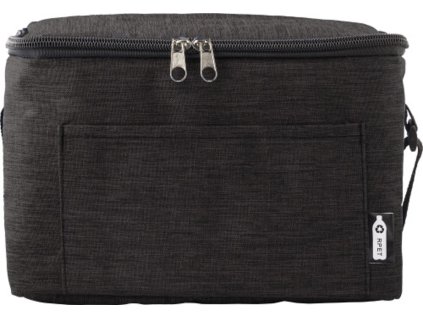 Chladiaca taška z RPET (600D) , Black (Farba Black)