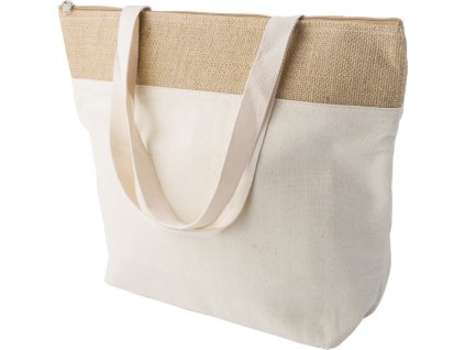 Bavlnená chladiaca nákupná taška , khaki (Farba khaki)