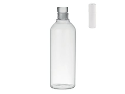 Brosilikátová fľaša 500 ml , transparent (Farba transparent)