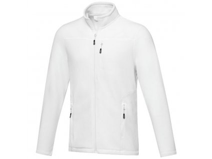 Amber men's GRS fleece jacket , white, XS