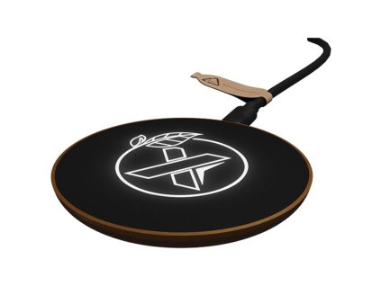 Drevená bezdrôtová nabíjacia stanica 10W , Brown (Farba Brown)