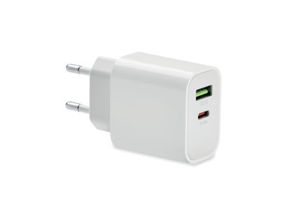 USB nabíjačka 18W , white (Farba white)