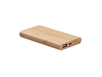 Bambusová powerbanka 4000 mAh , wood (Farba wood)