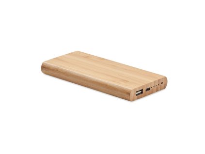 Bambusová powerbanka 6000 mAh , wood (Farba wood)