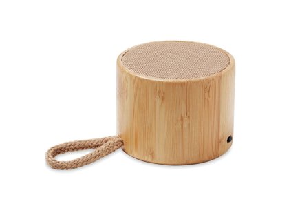 Bambusový bezdrôtový reproduktor , wood (Farba wood)