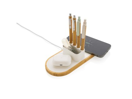 Bezdrôtová nabíjačka Ontario 10W , white (Farba white)