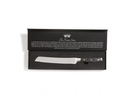 Nôž na chlieb VINGA Kaiser , Silver (Farba Silver)