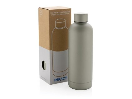Termoska Impact 500 ml z RCS recyklovaného nerezu , Silver (Farba Silver)