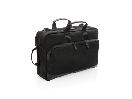 Batoh & taška na 15,6" notebook Swiss Peak z RPET , Black