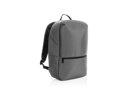 Batoh na 15.6" notebook Impact z 1200D RPET , anthracite/blue (Farba anthracite/blue)