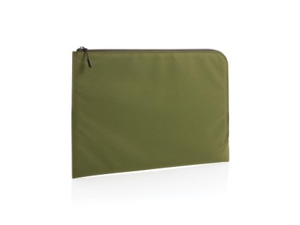 Obal na 15,6" notebook Impact z RPET , Green (Farba Green)