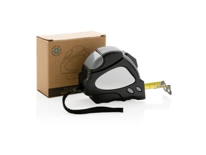 Zvinovací meter Auto stop 8m/25mm , Black (Farba Black)