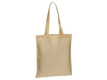 Taška z netkanej textílie (80 g/m2) , Beige (Farba Beige)