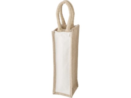 Bavlnená taška na víno , Beige (Farba Beige)