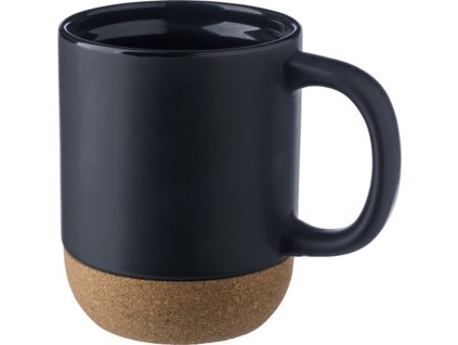 Keramický hrnček (420 ml) , Black (Farba Black)