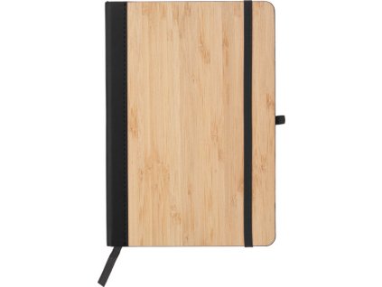 Bambusový zápisník A5 , Black (Farba Black)