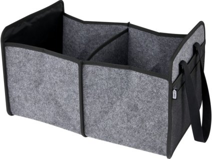 GRS recyklovaný plstený organizér do kufra , medium grey (Farba medium grey)