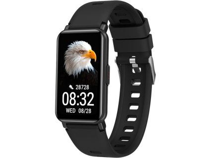 Smart hodinky s GPS Prixton AT806 , Black (Farba Black)