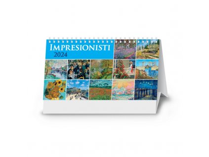 Stolový kalendár Impresionisti