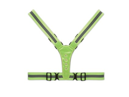 Reflexný LED postroj , Neon Green (Farba Neon Green)