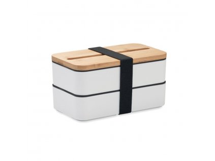 Krabička na obed (2x400 ml) , white (Farba white)