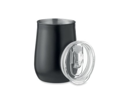 Hrnček z recyklovaného nerezu , Black (Farba Black)