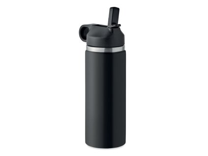 Dvojstenná fľaša 500ml , Black (Farba Black)