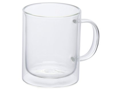 Sklenený hrnček 350 ml v krabičke , transparent (Farba transparent)