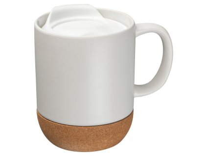 Sublimačný hrnček 300 ml s vekom , white (Farba white)