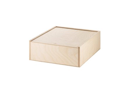 Drevený box L , Brown (Farba Brown)
