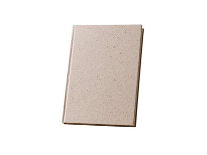 Zápisník A5 s odpadu z čajových lístkov , natural (Farba natural)