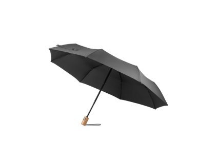 Skladací open-close dáždnik , Black (Farba Black)