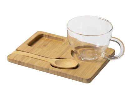 Sada so šálkou 180 ml , natural (Farba natural)