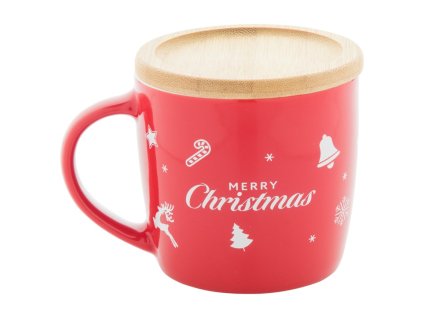 Vianočný hrnček (370 ml) , Red (Farba Red)