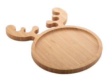 Vianočná miska - sob , natural (Farba natural)