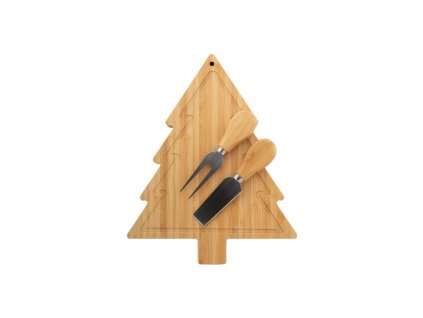 Vianočná sada nožov na syry , natural (Farba natural)