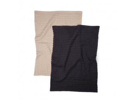 Kuchynská utierka VINGA Cromer, 2 ks , Black