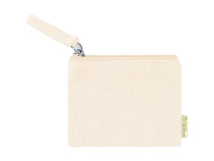 Bavlnená peňaženka 180 g/m2 , natural (Farba natural)