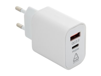 RABS USB nástenná nabíjačka , white (Farba white)
