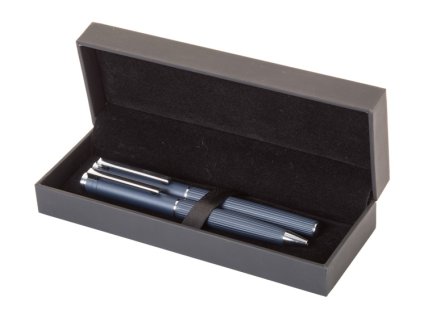 Sada guľôčkové pero a roller , Navy (Farba Navy)