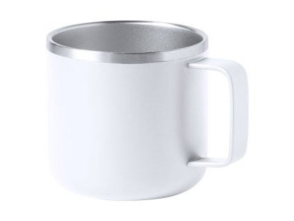 Nerezový hrnček 350 ml , white (Farba white)