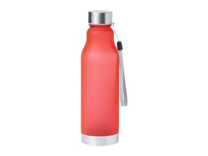 RPET športová fľaša 600 ml , Red (Farba Red)