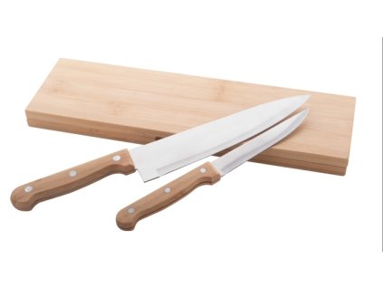 Sada bambusových nožov , natural (Farba natural)