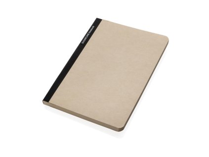 Zápisník A5 z Bonsurco cukrovej trstiny , Black (Farba Black)