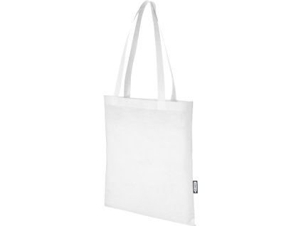 Taška Zeus z RPET netkanej textílie GRS (80 g/m2) , white (Farba white)
