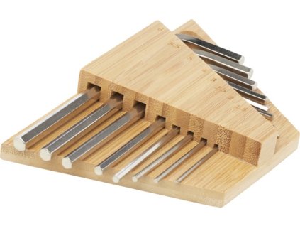 Sada bambusových imbusových kľúčov Allen , natural (Farba natural)
