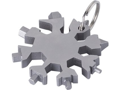 Multifunkčné náradie - kľúčenka , Silver (Farba Silver)