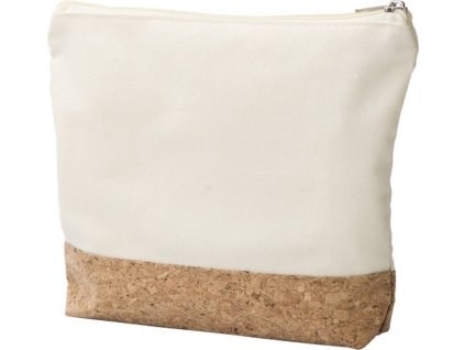 Bavlnená kozmetická taška 220 g/m2 , khaki (Farba khaki)