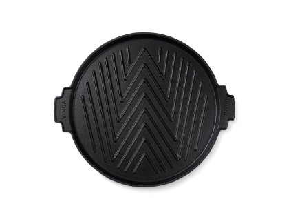 Liatinový grilovací rošt VINGA Monte Ardoise, 30cm , Black (Farba Black)