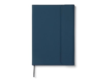 Zápisník A5 VINGA Baltimore z GRS papiera a PU , Navy (Farba Navy)